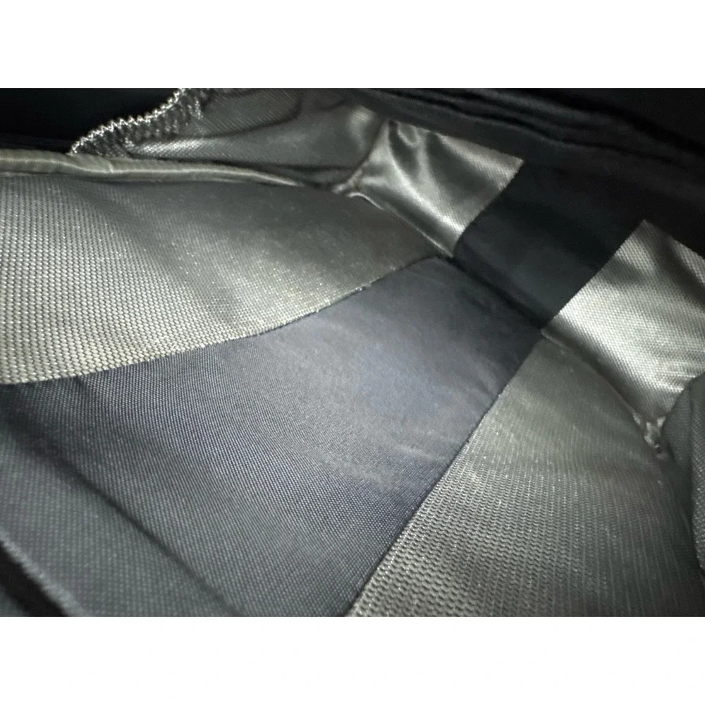 Tumi T3 Traveler‎ Carry On Adjustable Canvas Crossbody Messenger Bag Black
